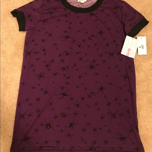NWT Lularoe Creepin’ it Real Small Liv - Picture 2 of 4